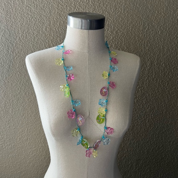 Disney Light-Up Tinkerbell and Flower Necklace - Picture 2 of 6